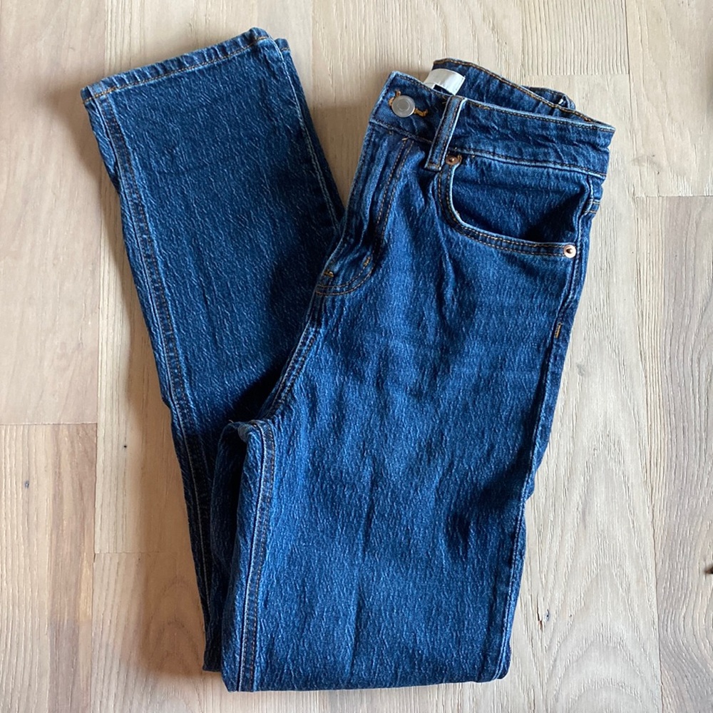 High rise jeans